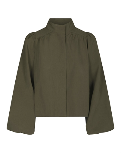 Neo Noir - Tirsa Twill Jakke - Army 